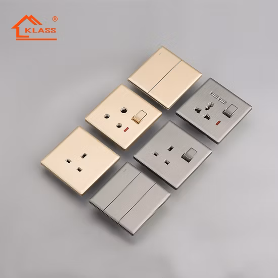 Home Multi Socket Electric British Standard Plug Making Machine and Wall Supplies for Socket Double Switches