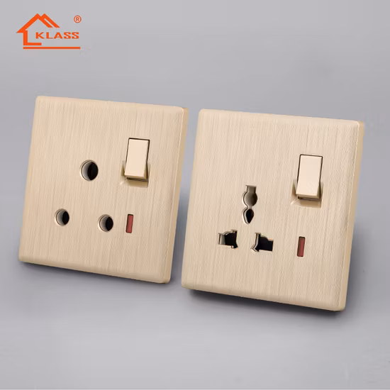 Home Multi Socket Electric British Standard Plug Making Machine and Wall Supplies for Socket Double Switches
