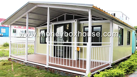 20FT New Luxury Modern Prefab Foldable Modular Mobile Living Portable Movable Turnkey Tiny Prefabricated Shipping Expandable Container Home 
