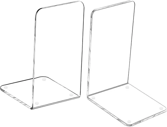 Clear Acrylic Bookends for Kids 