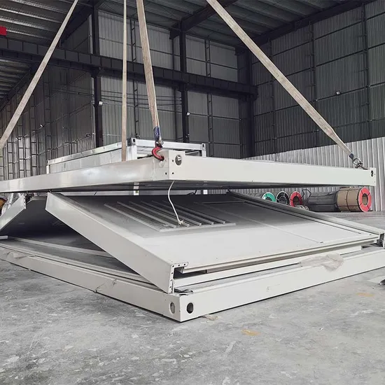 Prefab Movable Luxury Quick Installation 20FT Foldable Prefabricated Folding Flat Pack Container House Transportable Foldable Houses Mobile Home 