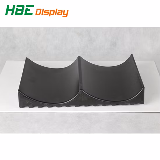 Supermarket Vegetable Display Rack Plastic Banana Step Riser