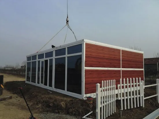 Temporary Office or Commercial Use Modular Construction 20FT Folding Container Prefabricated Homes 